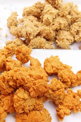 Fried chicken is delicious in street food