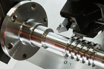 cutting tool at metal working