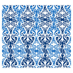 Batik Kalimantan Seamless Pattern