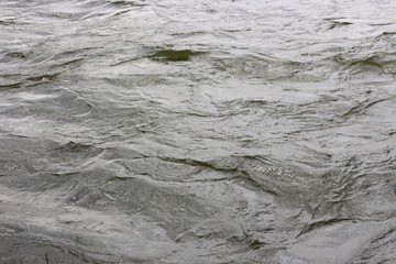 Surface of water waves