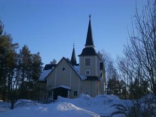 Fototapeta na wymiar Church, Lapland