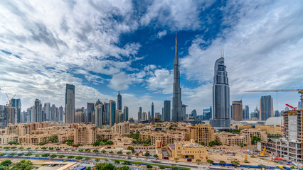 Dubai Downtown skyline at daytime