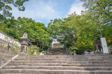 防府天満宮参道風景