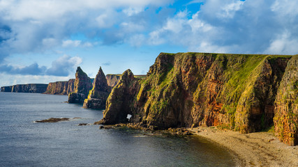 Fototapeta na wymiar Scottish coast