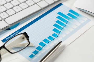 Preparing average sales report