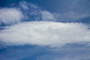 青い空と白い雲