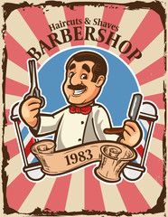 barber shop old style