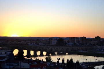 Fototapeta na wymiar Vistas de Badajoz