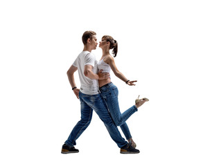 couple dancing social danse