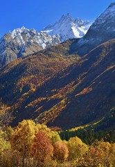 Autumn in mountains