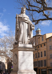 Statue Roi René Aix en Provence