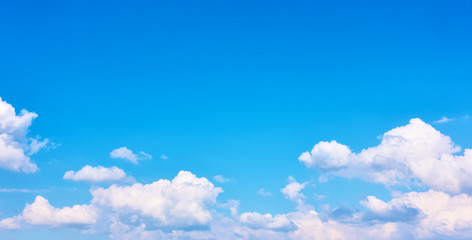 Panoramic view of the sky with clouds