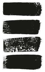 1Paint Brush Medium Lines High Detail Abstract Vector Background Set 01