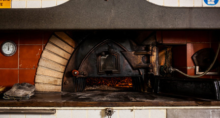 Antique wood oven