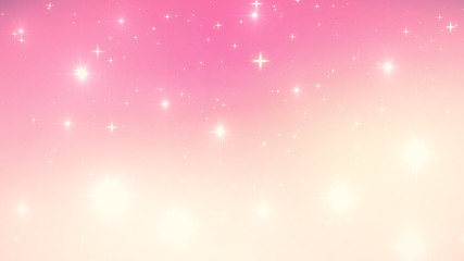 Holographic Abstract Kawaii universe princess colors Fantasy Pastel Fairy rainbow stars and blurs background.  © NotjungCG