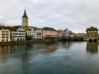 Fototapeta na wymiar Zürich Altstadt (Schweiz)