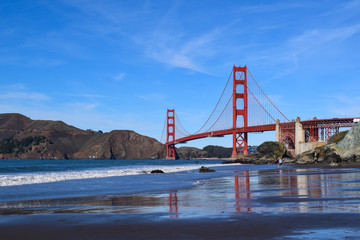 Golden Gate Bridge - Marshall's Beach POV