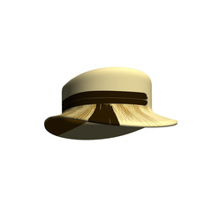 colorful  hat isolated on white background