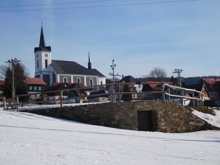 Fototapeta na wymiar Příchovice, Czech Republic