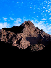 Mountains in the desert