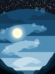 Seascape background.