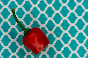 Peperoni aufgeschnitten