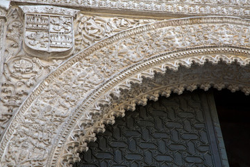 Deyail on Cathedral Entrance; Seville