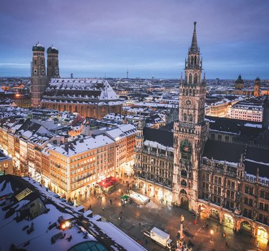 M&uuml;nchen Marienplatz