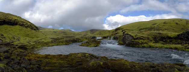 Wasserfall an der F208, Island