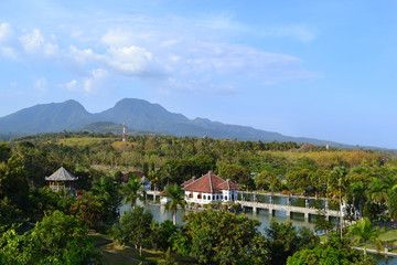 Fototapeta na wymiar water palace in Bali