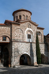 Buildings in Medieval Bachkovo Monastery Dormition of the Mother of God, Bulgaria