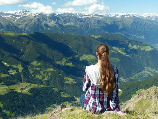 Naklejka premium Freedom to travel Mountain View