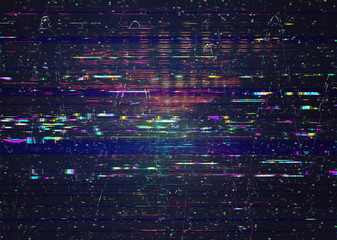 Abstract glitch texture
