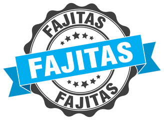 fajitas stamp. sign. seal