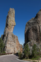 Rock Formations in Custer State Park