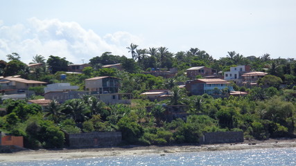 Fototapeta na wymiar view of the village in Vera Cruz - BA