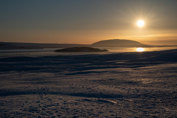 Sunrise, Iceland, Europe