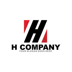 H letter logo design vector template