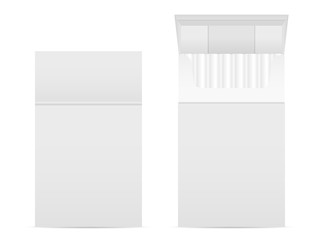 Pack of cigarettes set