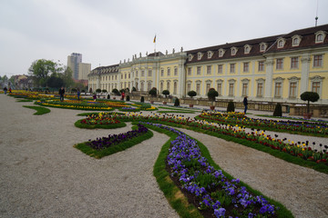 Obraz premium castle in ludwigsburg baroque
