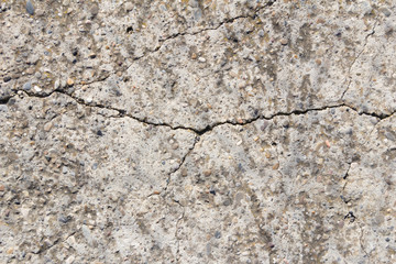 Textura de cemento agrietado