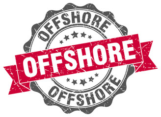 Obraz premium offshore stamp. sign. seal