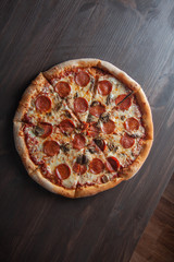 juicy delicious pizza