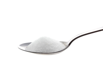 sugar in spoon
