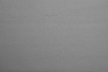 Grey sports mat texture as background, top view
