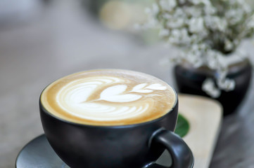 hot coffee or hot cappuccino