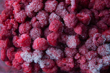 raspberry fruit background