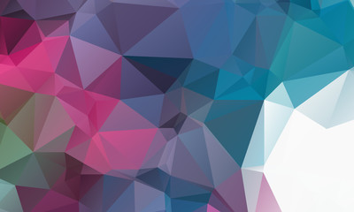 Abstract Color Polygon Background Design, Abstract Geometric Origami Style With Gradient
