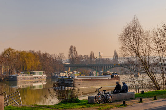 river in winter