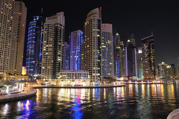 Obraz na płótnie Canvas Dubai Marina, United Arab Emirates